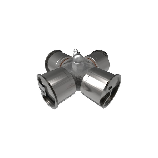 Extended Lube Cross & Bearing Kit, 35R 4" x4" x1"